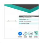 Prateleira De Vidro Mult Uso 30 X 10 Cm 6 Mm