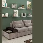 Prateleira Decorativa De Parede Em Mdf 60x20cm Pra Sala Quart