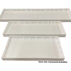 Prateleira Decorativa De Parede Kit Com 2 Branca 92844