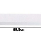 Prateleira Decorativa De Parede Kit Com 2 Branca 92844