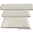 Prateleira Decorativa De Parede Kit Com 3 Branca 92843