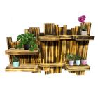Prateleira Decorativa Madeira Pallet Quadros Plantas