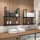 Prateleira Decorativa Multiuso Estilo Industrial Loft D09 Pre