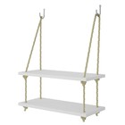 Prateleira Decorativa Nature Branco - Pnr Móveis