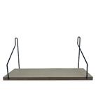 Prateleira Decorativa P/ Parede Em Mdf Com Suporte De Metal