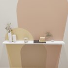 Prateleira Decorativa Para Livros 120 X 20cm Branco