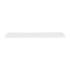 Prateleira Decorativa Parede Mdf Branco 60cm Kit 4 Peças