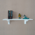 Prateleira Decorativa Suporte Para Livros Com Cantoneira Mão