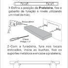 Prateleira Demolição 100x20x5cm Peroba