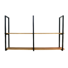 prateleira dp 120X30 pt/fr system maxeb