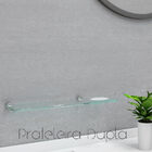 Prateleira Dupla Em Vidro (kit 3 Peças) Slim 514ls3 Grego