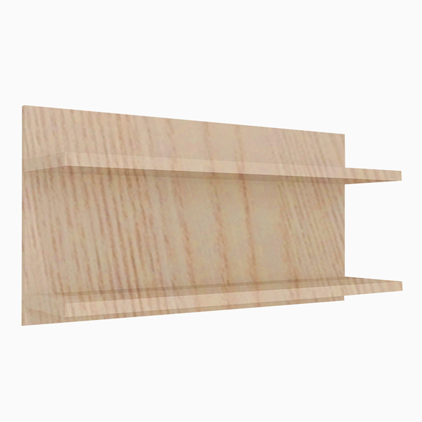 Prateleira Dupla Moderna E Versátil Em Mdf - Madeirado