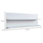 Prateleira Eleva Branca 120 Cm