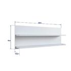 Prateleira Eleva Branca 120 Cm