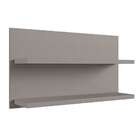 Prateleira Eleva Cinza 80 Cm