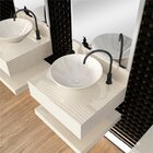 Prateleira Em Porcelanato Técnico Polido Para Banheiro 60cm M