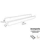 Prateleira Esmalteria Simples 75 Cm Madeirado Em Mdf [f031]