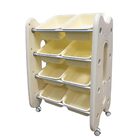 Prateleira Estante Organizadora Cesto Removivel E Rodinha Imp