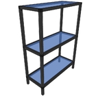 Prateleira Estantes Multiuso 35 Cm 3 Andares