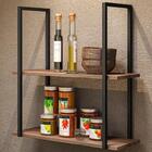 Prateleira Estilo Industrial Aurum Dhom