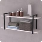 Prateleira Estilo Industrial Banheiro Parede Gnd Pb 100cm