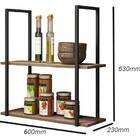 Prateleira Estilo Industrial Class Milani Store