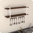 Prateleira Estilo Industrial Cozinha De Parede Gnd Bm 80cm