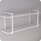 Prateleira Estilo Industrial P/ Quarto Parede Gnd Bb 120cm