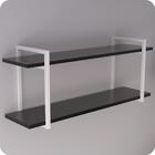 Prateleira Estilo Industrial P/ Quarto Parede Gnd Bp 100cm