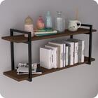 Prateleira Estilo Industrial P/ Quarto Parede Gnd Pm 100cm