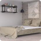 Prateleira Estilo Industrial P/ Quarto Parede Gnd Pp 120cm