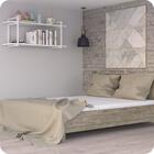 Prateleira Estilo Industrial Para Quarto Parede Gnd Bb 60cm