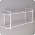 Prateleira Estilo Industrial Para Quarto Parede Gnd Bb 80cm