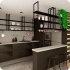 Prateleira Estilo Industrial Suspensa Teto Cozinha 60cm P.p