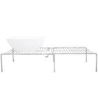 Prateleira Extensível Organizador Aramado De Armário Cozinha