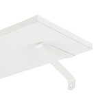 Prateleira Fácil Suporte Branco 20x90cm 