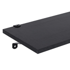 Prateleira Fácil Suporte Preto 20x90cm