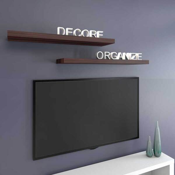 Prateleira Flutuante 25x60 Cms Com Suporte Incluso Pbs Max 25