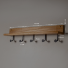 Prateleira Gancho Catumbão Branco