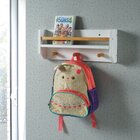 Prateleira Gancho Monica 50cm X 21cm X 8,5cm Verde Bb