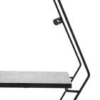 Prateleira Geométrica Hexa Preta