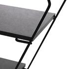 Prateleira Hexa Preta