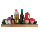 Prateleira Horizontal De Parede Madeira Pinus Com Margem Prot