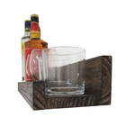 Prateleira Horizontal De Parede Madeira Pinus Ipê Com Margem