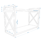 Prateleira Industrial 20x60cm Design Moderno E Resistente