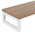 Prateleira Industrial de Madeira MDP Teka Madri 60x20x12cm com Suporte Visível Brasforma