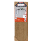 Prateleira Industrial de Madeira MDP Teka Madri 60x20x12cm com Suporte Visível Brasforma