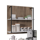 Prateleira Industrial Dupla Cozinha Suspenso Painel Eri 70 5c