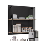 Prateleira Industrial Dupla Cozinha Suspenso Painel Eri 70 5c