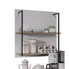 Prateleira Industrial Dupla Cozinha Suspenso Painel Eri 70 5c